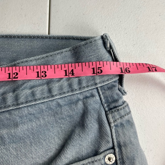 Levi’s 511 Light Washed Distressed Jeans Size 34x32 run Small - Picture 5 of 12